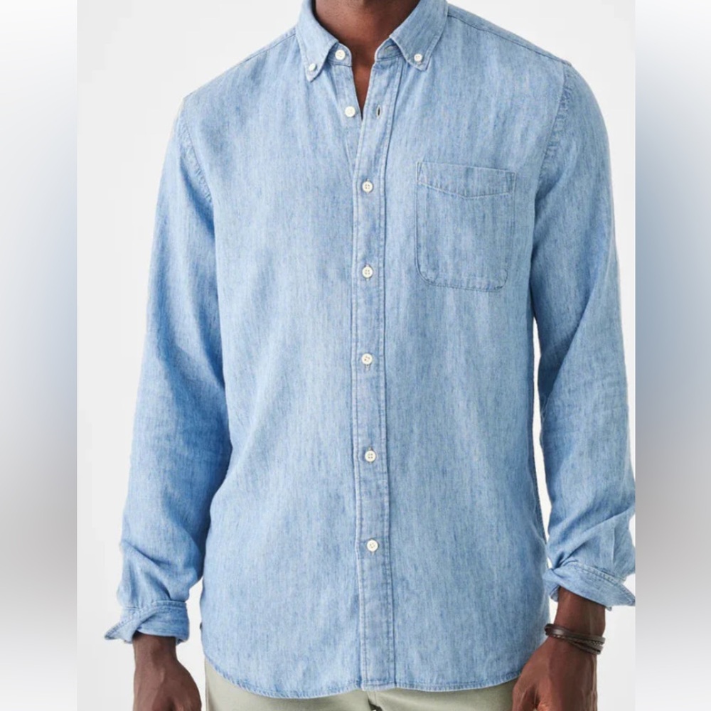 Mens never worn designer jean shirt